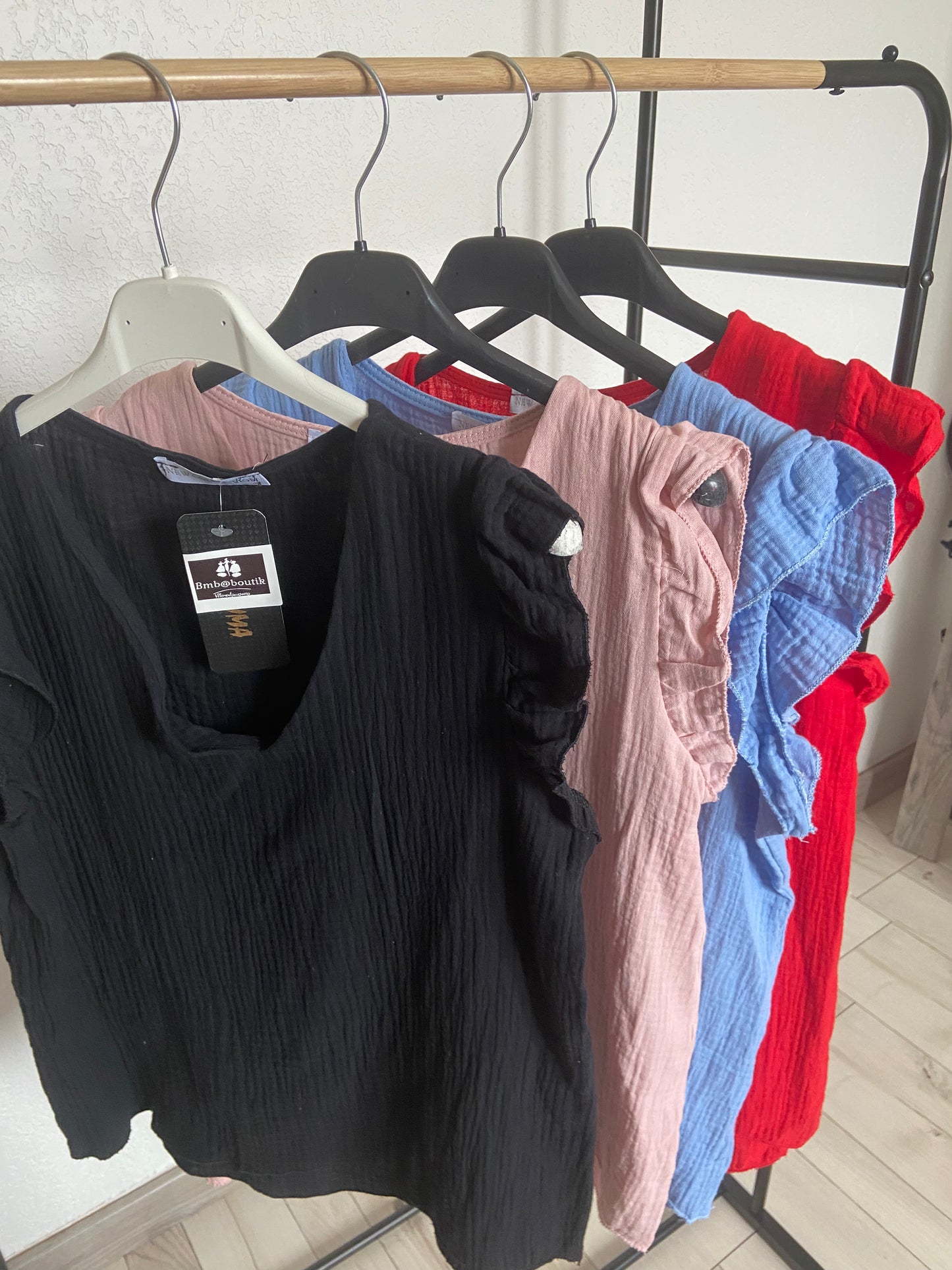 Tee-shirt femme coton respirant - Coupe décontractée parfait pour l'été