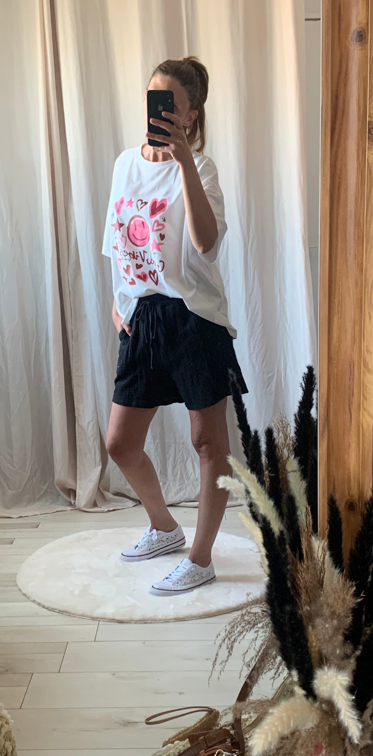 TEE shirt femme coton Good - Style décontracté