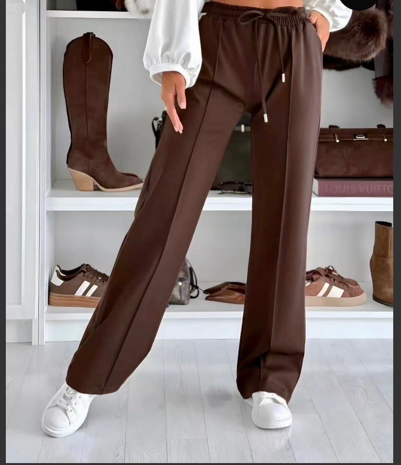 "Pantalon Luna confort femme - coupe décontractée élégante"