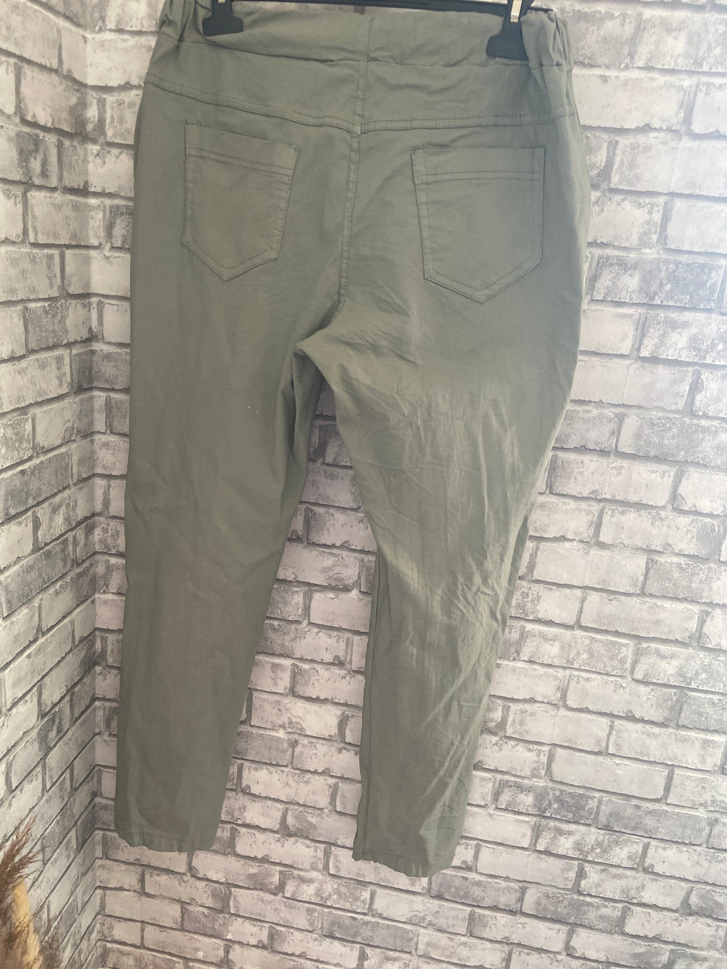 "Pantalon jog peace - vue de dos ou détails taille"