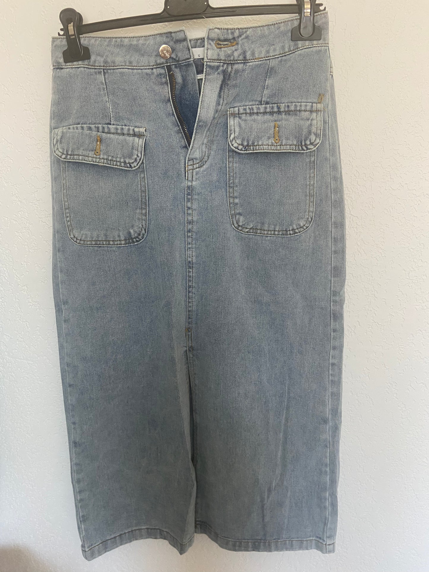 Jupe Jean Longue Femme Denim - Coupe Intemporelle Casual Chic