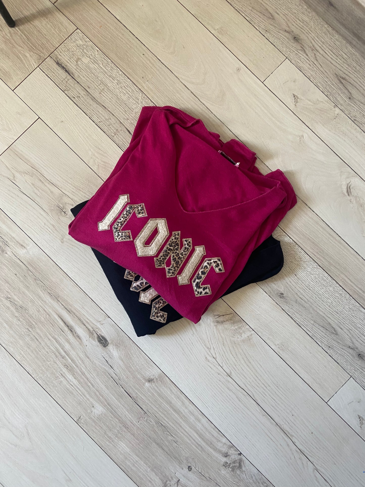 Pull ICONIC – Léopard Doré | Grande Taille 42-48