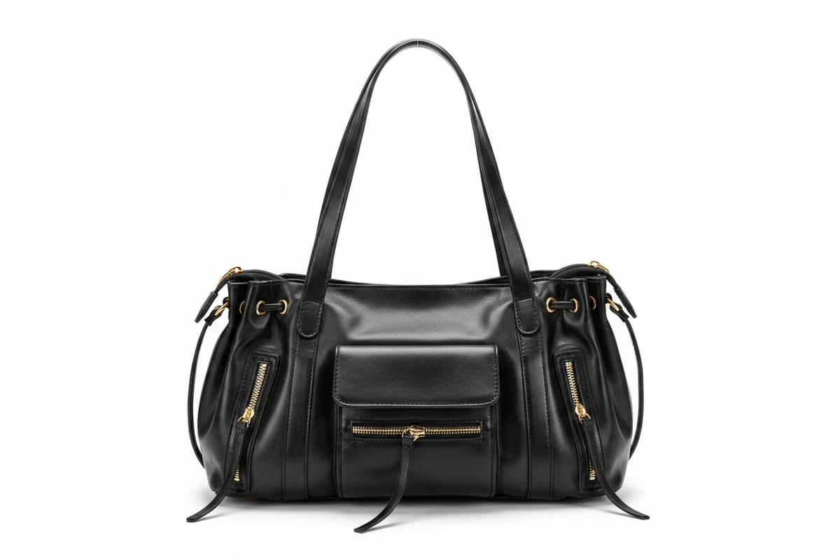 Sac à Main Noir fond neutre